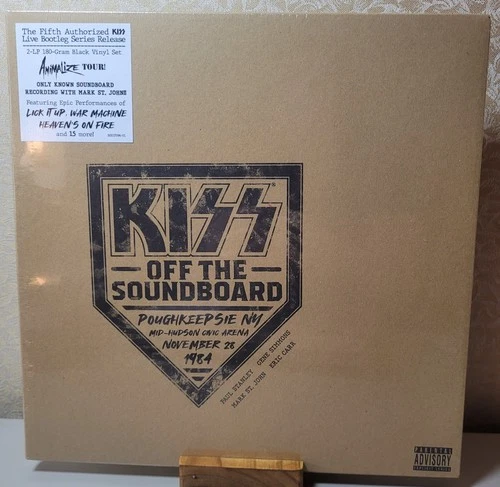 Kiss Off the Soundboard: Live in Poughkeepsie, NY 84 (Sealed & New)w/mnr slv dmg