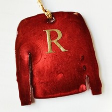 Adorno colgante de resina hecho a mano inspirado en saltador de Navidad Ron Wizarding