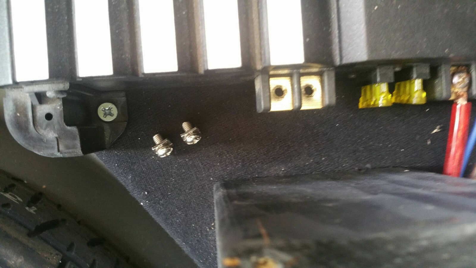 10pcs 4mm Amplifier Terminal Screws Square Washer POWER GROUND SPEAKER Amp Screw eBay