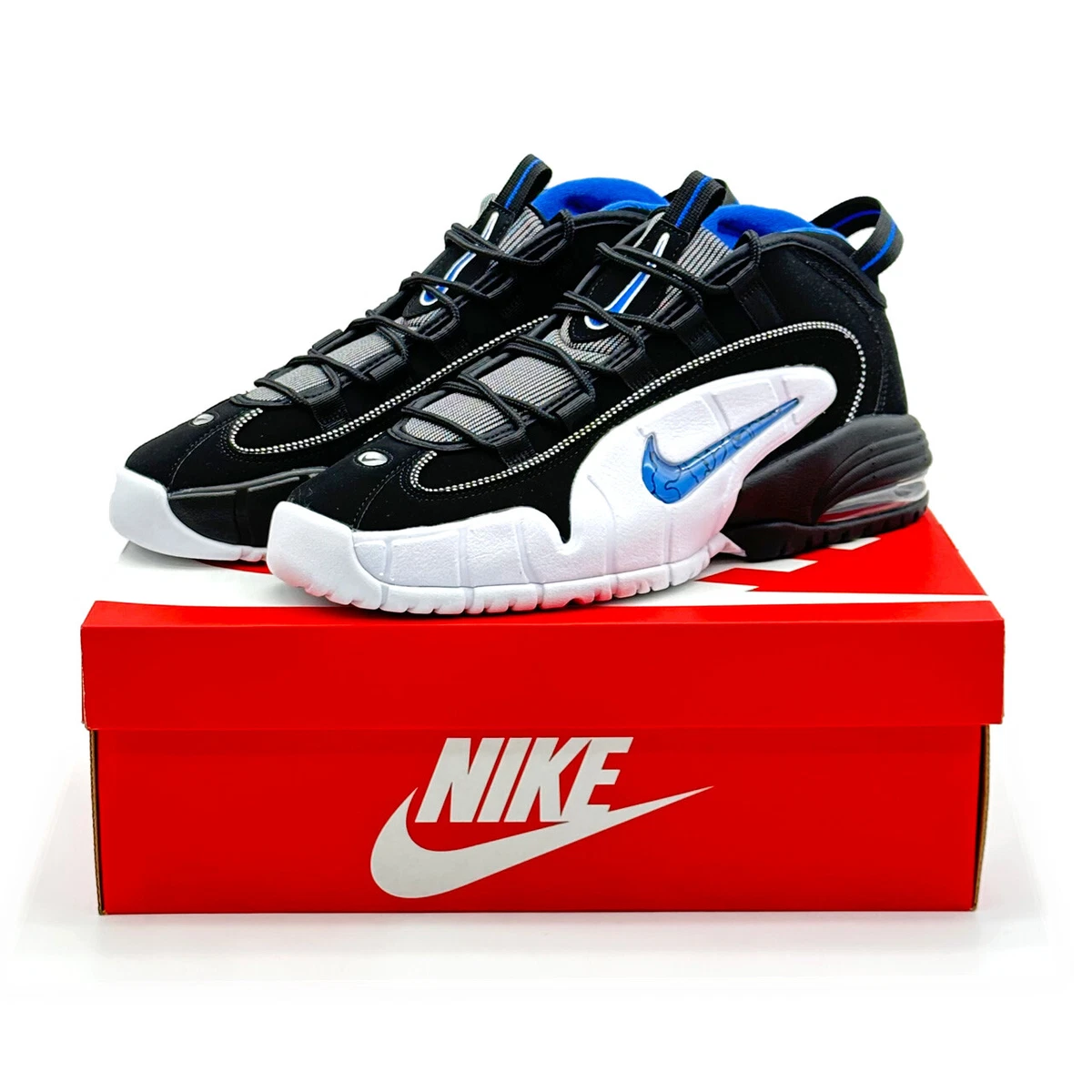 DN2487-001 Nike Air Max Penny 1 Orlando Black White Blue Varcity Royal (Men's)
