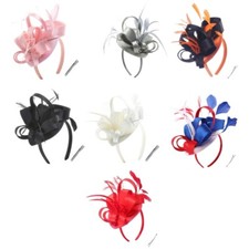 Vintage Headband with Flower Fascinator for Wedding Party Mrs. Maisel