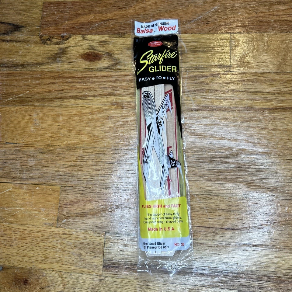 Lot 12 -6 Guillow’s Jet Stream & 6 Starfire Glider Rubber Band Airplane Toy - Image 4 of 4