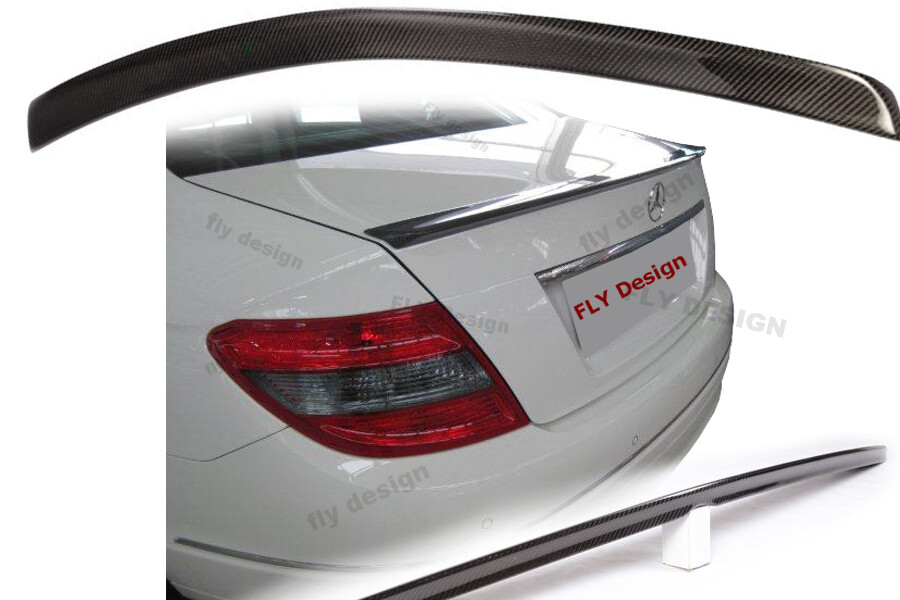 Fits MERCEDES E-Class W212 Rear Spoiler Lip Carbon Look Spoiler H