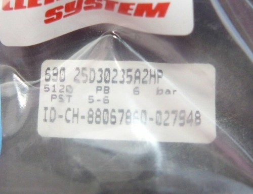 GEMU 690/25D/30235A-2HP 5120 DOUBLE ACTING DIAPHRAGM 6 BAR PST 5-6 NEW - Picture 5 of 5