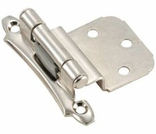 Polished Brass Inset Face Mount Self-Closing ...