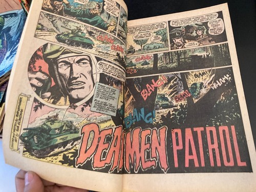 Lot of *8* 1974-1976 DC G.I. COMBAT/Haunted Tank! #171-176 + 187, 196 (FN+/FN++) - Picture 4 of 10