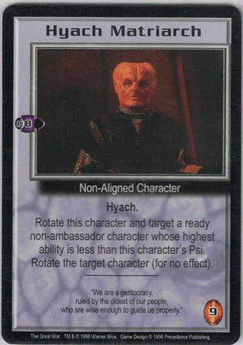 Babylon 5 CCG The Great War Ed Individual Card Sale Near Mint or Better Part 2/4 - Picture 14 of 25