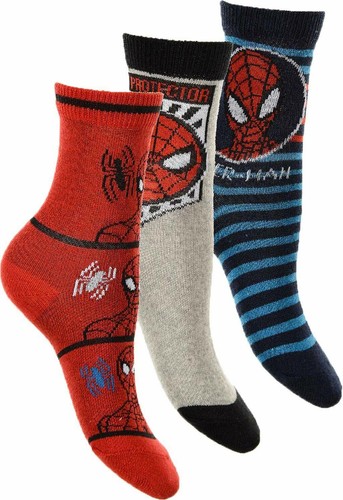Official Boys Girls Marvel Avengers Spider-Man Paw Patrol Socks 2-3 Pairs - Picture 39 of 59