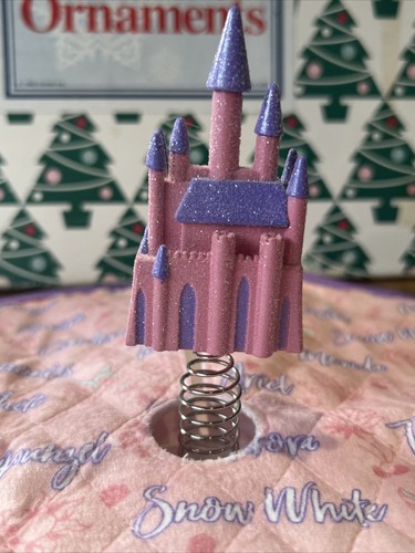 Disney Princess Miniature Tree Topper & Skirt Christmas Hallmark Keepsake NIB. - Picture 15 of 20