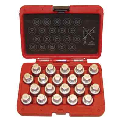 Lock Technology LTI Tools 4175 Audi Wheel Lock 20 Piece Master Set
