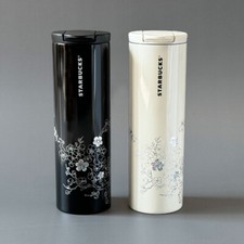 Vaso Starbucks Corea 2024 Corea Negro Crema Madreperla Sensación Grande