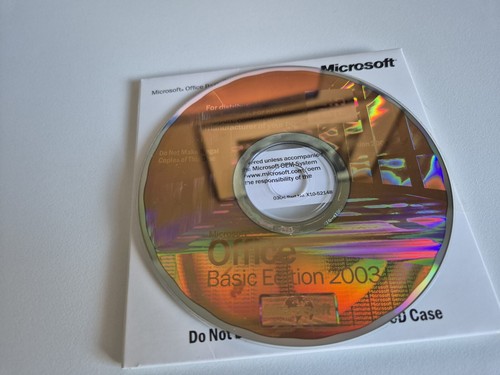 Microsoft Office Basic Edition 2003 | English Version w/Product Key | eBay