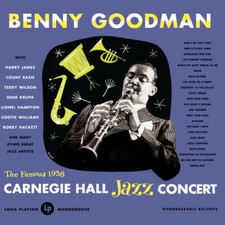 New Sealed Carnegie Hall Jazz Concert by Benny Goodman (2 Discs CD, 1999) Insert