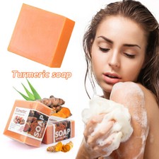 Kurkuma-Seife Zur Hautaufhellung Dunklen Flecken Akne Aufhellung Kurkuma 1 J