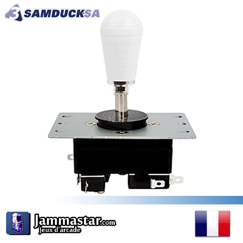 Joystick arcade Crown Samducksa CWL-309MJ-Benylis ST35 Blanc pour panel stick