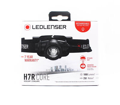 Ledlenser H7R Core Headlamp 1000 Lumens 250m IP67 259g