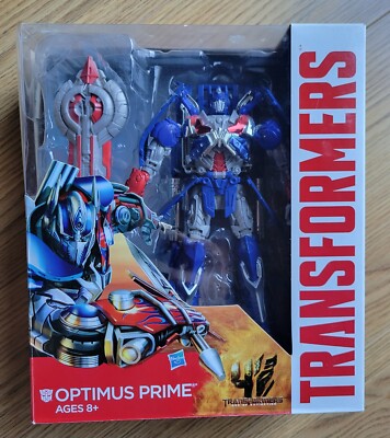 Transformers OPTIMUS PRIME Leader Class AOE Complete With Box Age Of Extinction