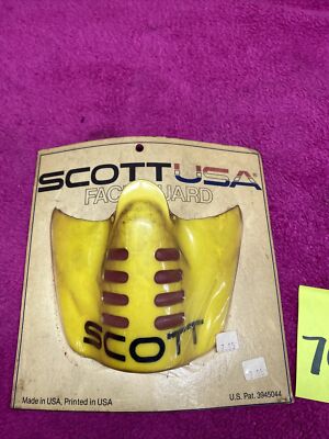 scott helmet facemask mx ahrma bmx face mask guard Vintage