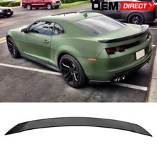 Fits 10-13 Chevy Camaro Zl1 Style Matte Black Trunk Spoiler Wing Wled Abs Fits 10-13 Chevy Camaro Zl1 Style Matte Black Trunk Spoiler Wing Wled Abs