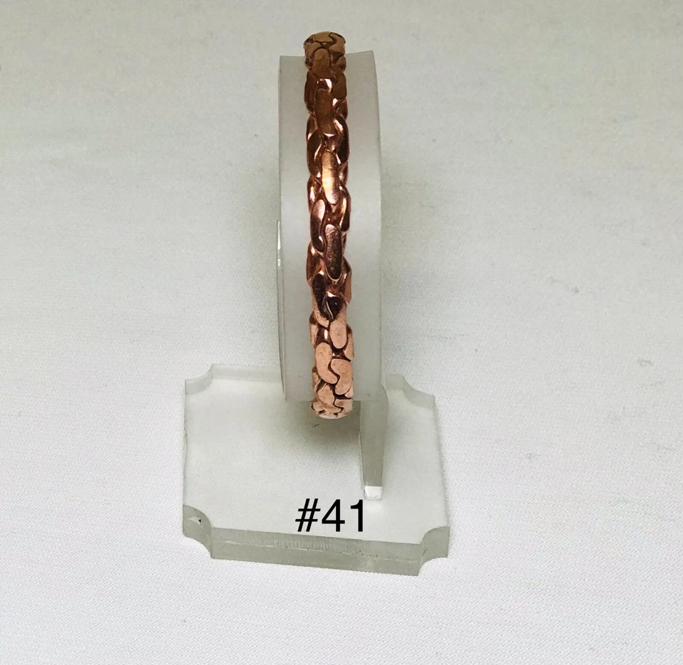 Pulsera cobre puro en diferente diseño Foto 3 de 4
