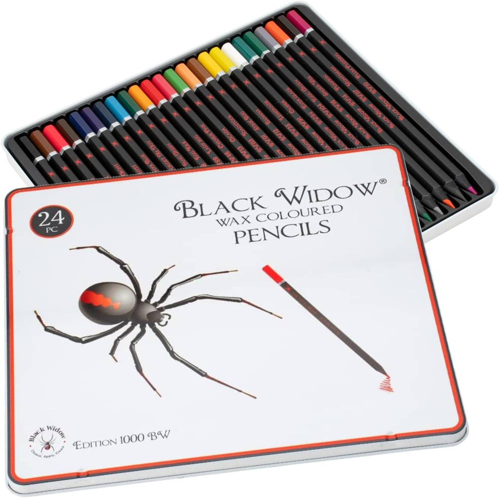 Colored Pencils for Adults - 24 Colored Pencils for Adult Coloring Books - Color