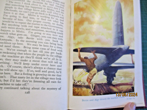 BIGGLES AND THE BLACK RAIDER 1953 1st edition HC W.E. Johns, STEAD - Picture 9 of 10