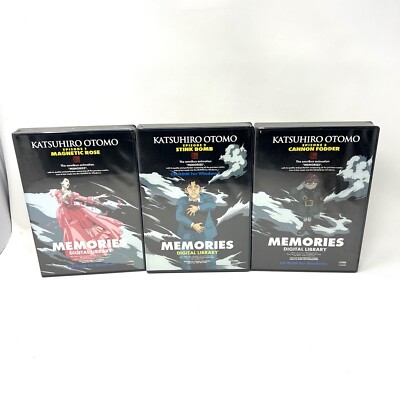 Katsuhiro Otomo Memories Digital Library Episodes 1-3 Windows CD ROM RARE Sealed