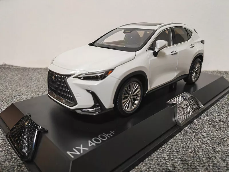 1/18 Toyota Lexus NX 400h+ Diecast Model Car Collection White/Blue/Gray In Box