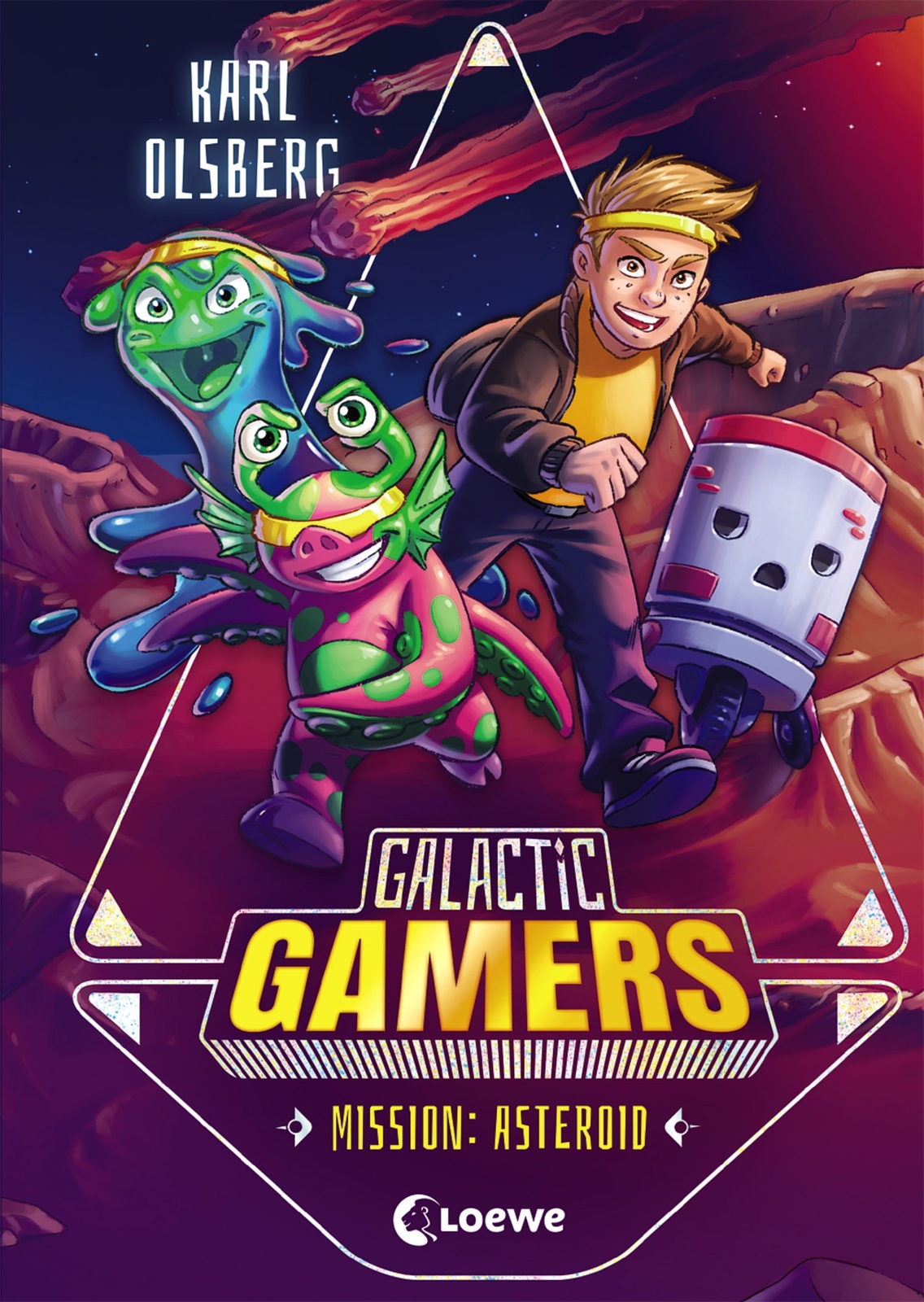 Thumbnail - Galactic Gamers (band 2) - Mission: Asteroid | Kinderbuch Für Jungen