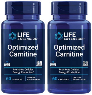 OPTIMIZED CARNITINE HAIR BRAIN CELL EXERCISE HEALTH 120 Capsule LIFE EXTENSION