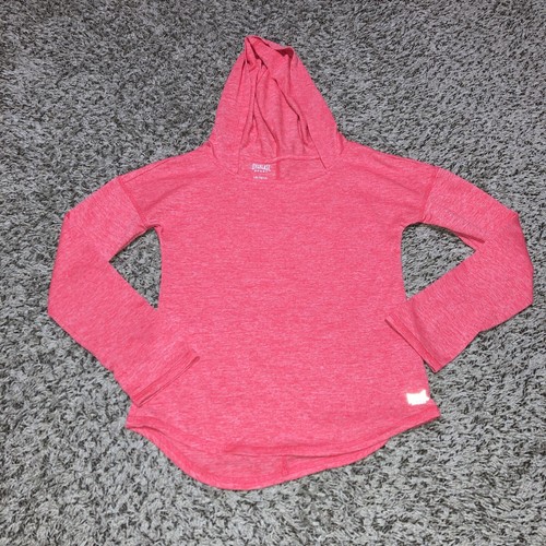 Everlast Girls Gym Hoodie Size Large Pink Thin Boxing Shirt Long Sleeve