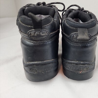 SFC PRO Shoes For Crews Black Steel Toe Boots Mens Size 6  display picture 3