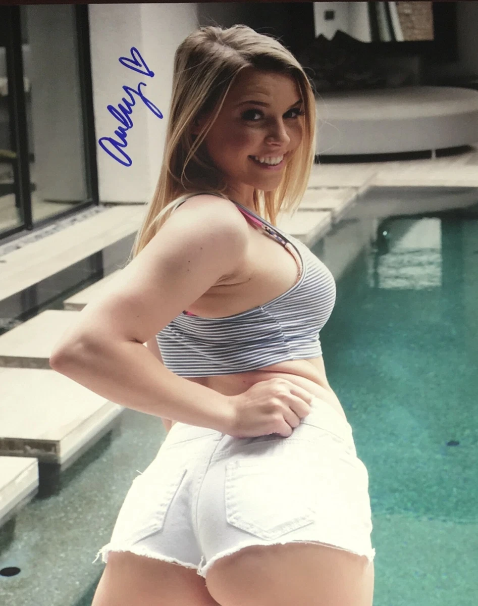 Aubrey Sinclair Super Sexy Hot Signed 8x10 Adult Model COA Proof Aug 21 N3  | eBay