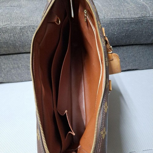 Louis Vuitton Monogram Porte-Documents Voyage Business Bag M53361 from Japan - Picture 12 of 19