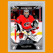 Jack LaFontaine Rookie #237 2022 Upper Deck MVP Silver Script Hockey Card NHL NM