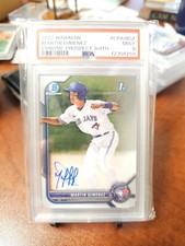 2022 Bowman Chrome Prospect Auto Martin Gimenez #CPA-MGZ PSA 9 MINT Auto