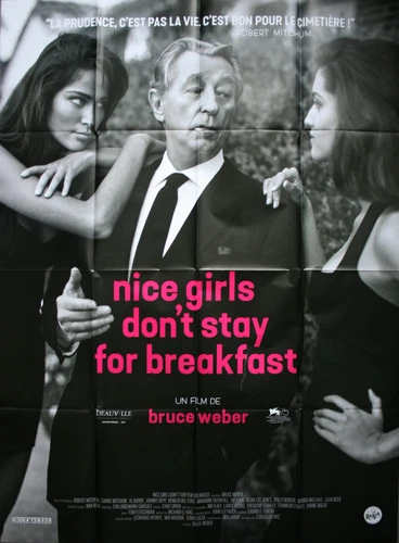 Nice Girls Don'T Stay for Breakfast Poster Cinema Movie Poster Robert Mitchum