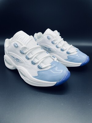 Size 7 - Reebok Question Patent Low Fluid Blue No Box Reebok Question Patent Low Fluid Blue for Sale  main image 2
