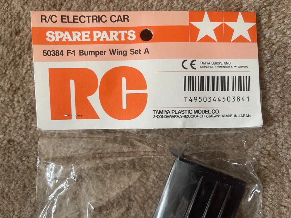 Rare, Tamiya 50384 F1 Bumper Wing Set A for Ferrari F189 Late Version F101 - Image 3 of 3