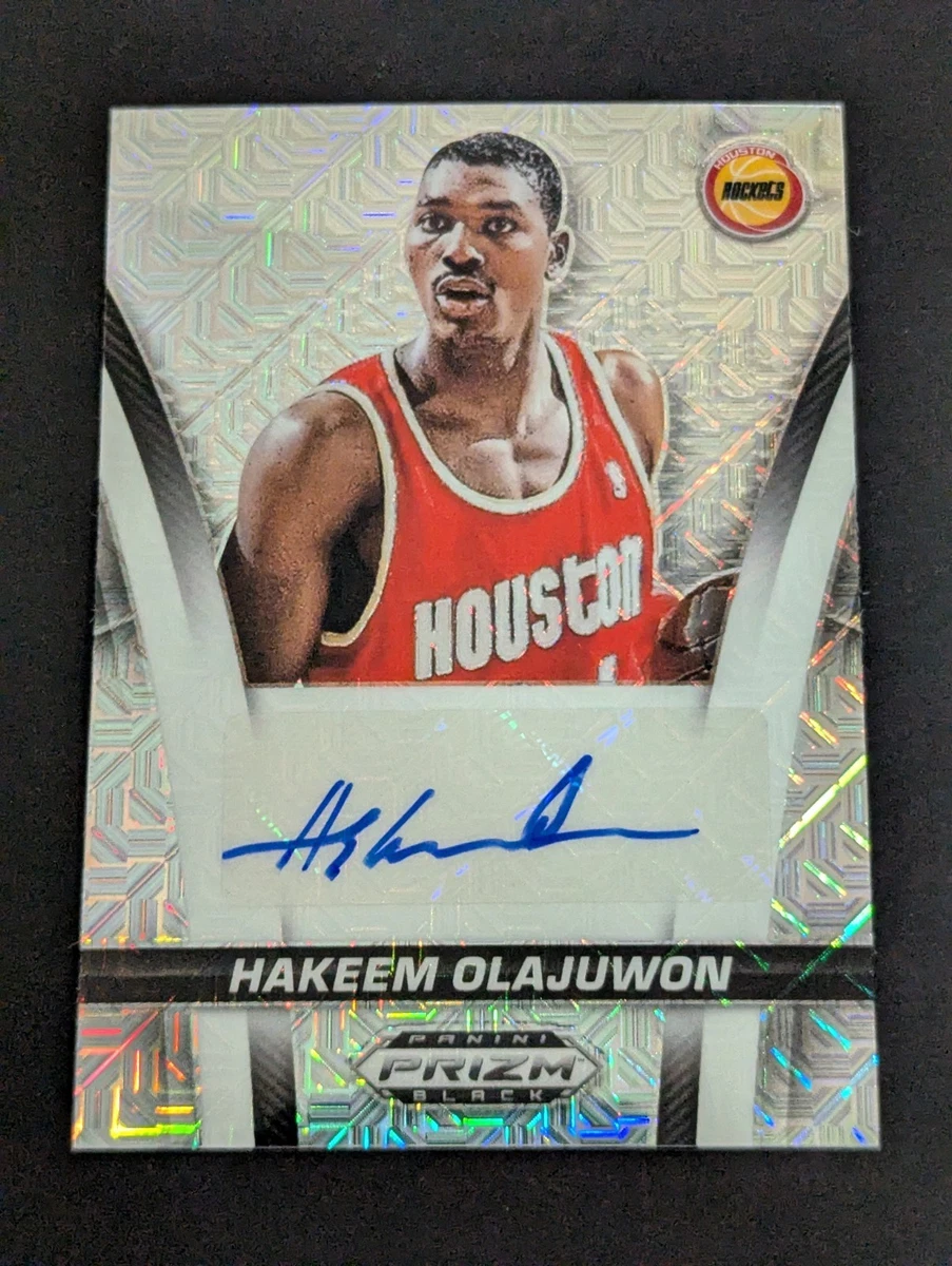 Hakeem Olajuwon Houston Rockets Basketball Autographed Sports