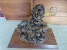 SIMPICH LEPRECHAUN SCULPTURE WITH CUSTOM BOX LTD TO YOUNG LIFE 1984 BANQUET