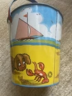 Vintage 8” Cohn Sand Pail - Made In USA - Happy Sandman Shovel Ohio Art