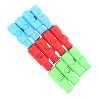 12Pcs Bread Bag Clips Robuste ABS Kunststoff 3 Farben Einfache Bedienung Pl CU