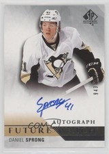 2015-16 SP Authentic Future Watch Auto 943/999 Daniel Sprong #280 Auto 4f5