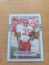 1989 Topps - Christian Okoye #353