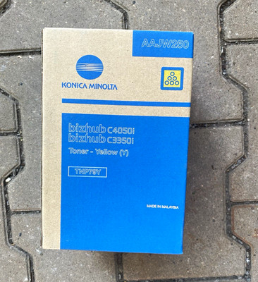 Konica Minolta TNP79Y Toner Gelb Original für bizhub C4050i/C3350i AAJW250