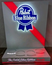 Pabst Blue Ribbon Beer PBR Motion LED Lighted Bottle Display Sign Rare