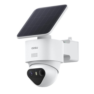 Aosu 4K 8MP Solar Security Camera AI Detection Auto Tracking WiFi Wireless