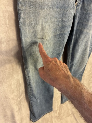Carhartt jeans men’s 34x30 Holter Relaxed Fit Denim Straight Leg Logo 101483 - Picture 10 of 19
