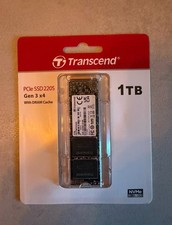 Transcend MTE220S SSD NVMe 1To M.2 PCIe Gen3 x4 3500Mo/s Interne PC Portable